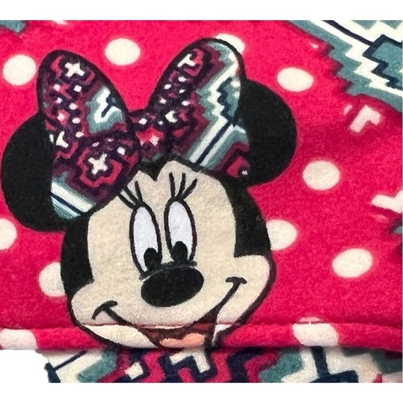 LulaRoe Disney’s Minnie Mouse Geometric Leggings Size OS (2-10) - Picture 2 of 10